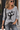 Polera Gato Gris Melange