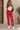 Pantalón Capri Rojo